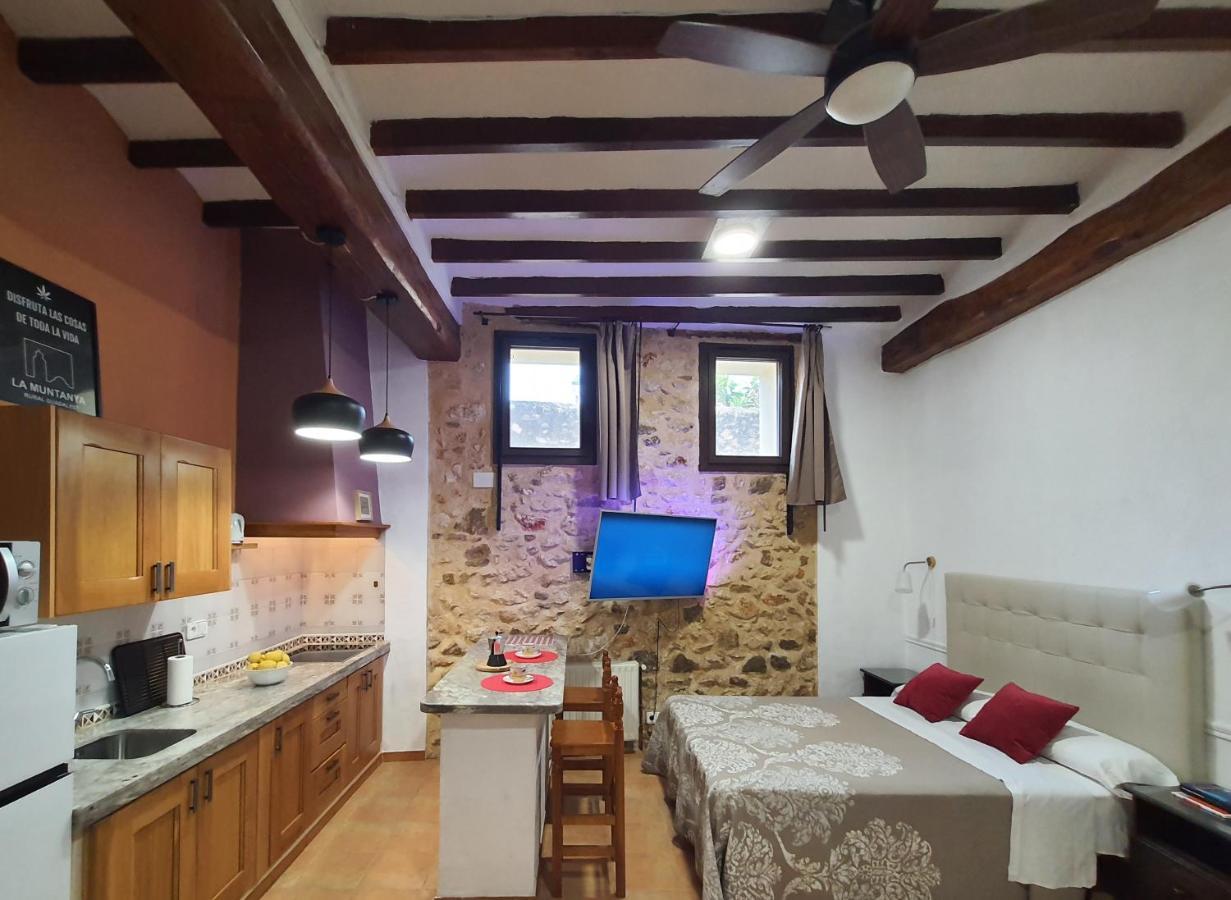 La Muntanya - Apartamentos Rural Guadalest Benimantell Exteriör bild