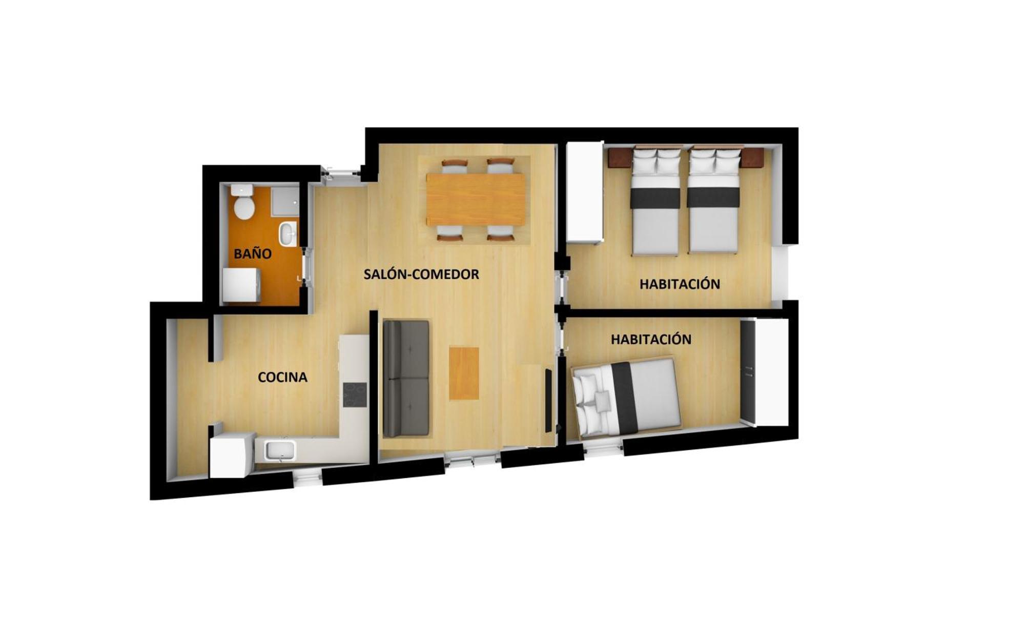 La Muntanya - Apartamentos Rural Guadalest Benimantell Rum bild